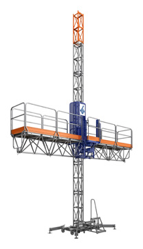 mast climbing work platform mcl s
